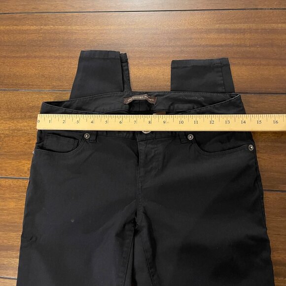 The Limited Black Stretch Straight-Leg Womens Pants Size 2 - Picture 4 of 10